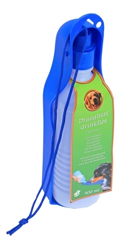 Drinkfles met koord draagbaar