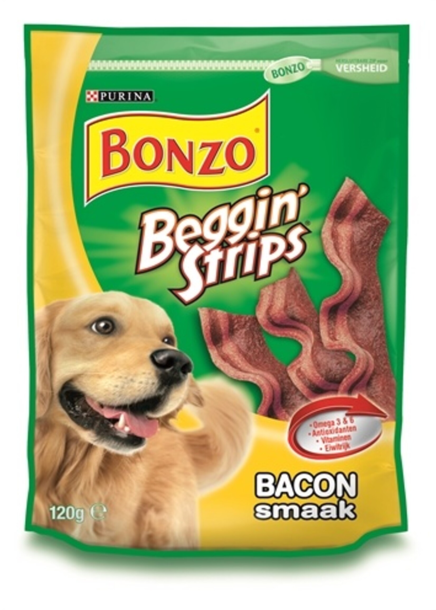 Bonzo Bonzo beggin' strips bacon