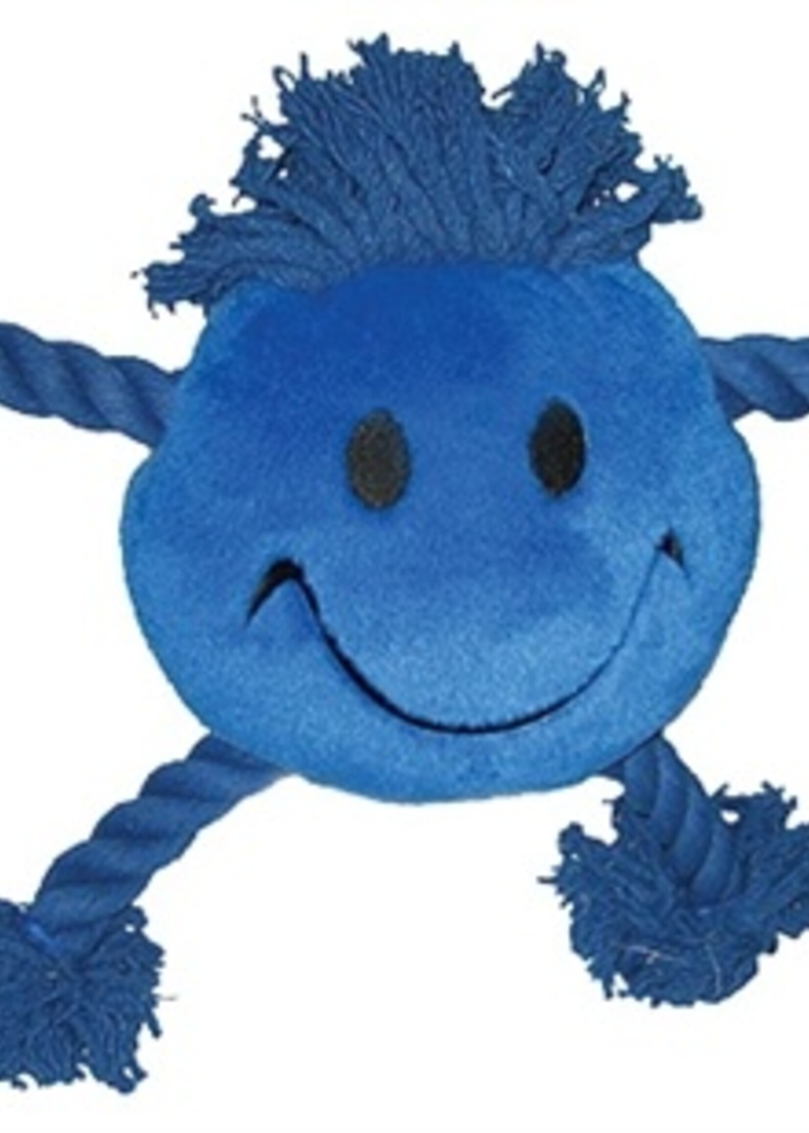 Happy pet Happy pet happy faces pluche smiley blauw