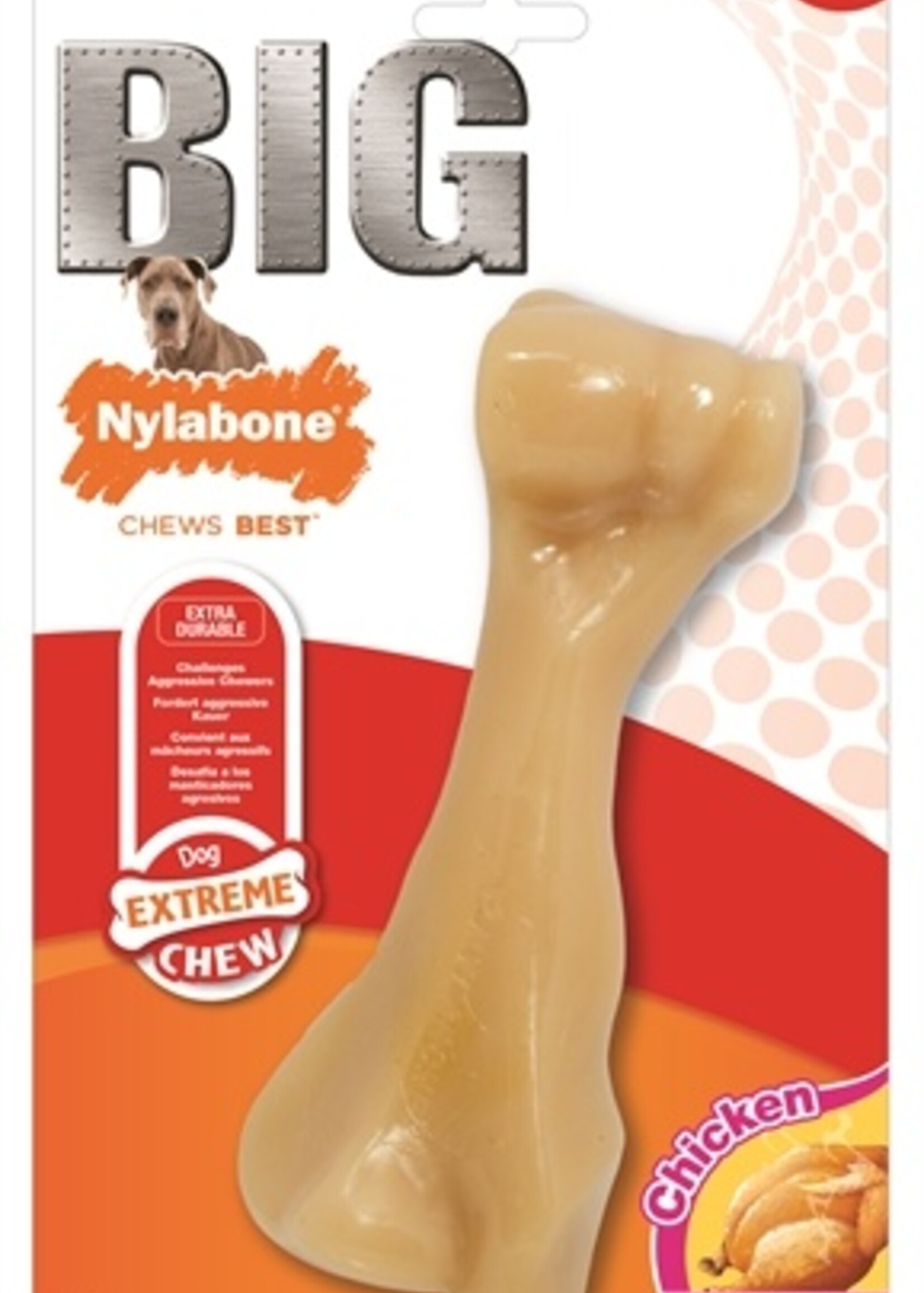 Nylabone Nylabone power chew harde bijters kipsmaak