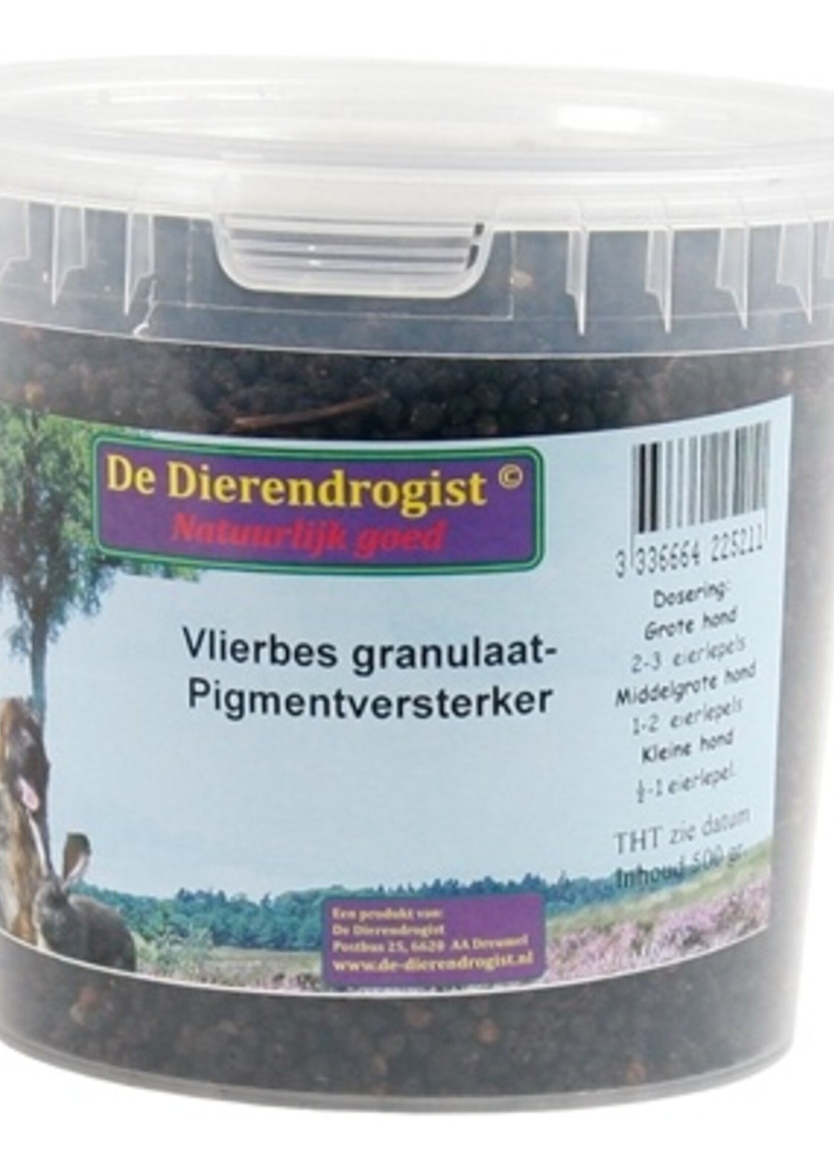 Dierendrogist Dierendrogist vlierbesgranulaat