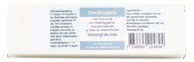 Dierendrogist oordruppels hond / kat