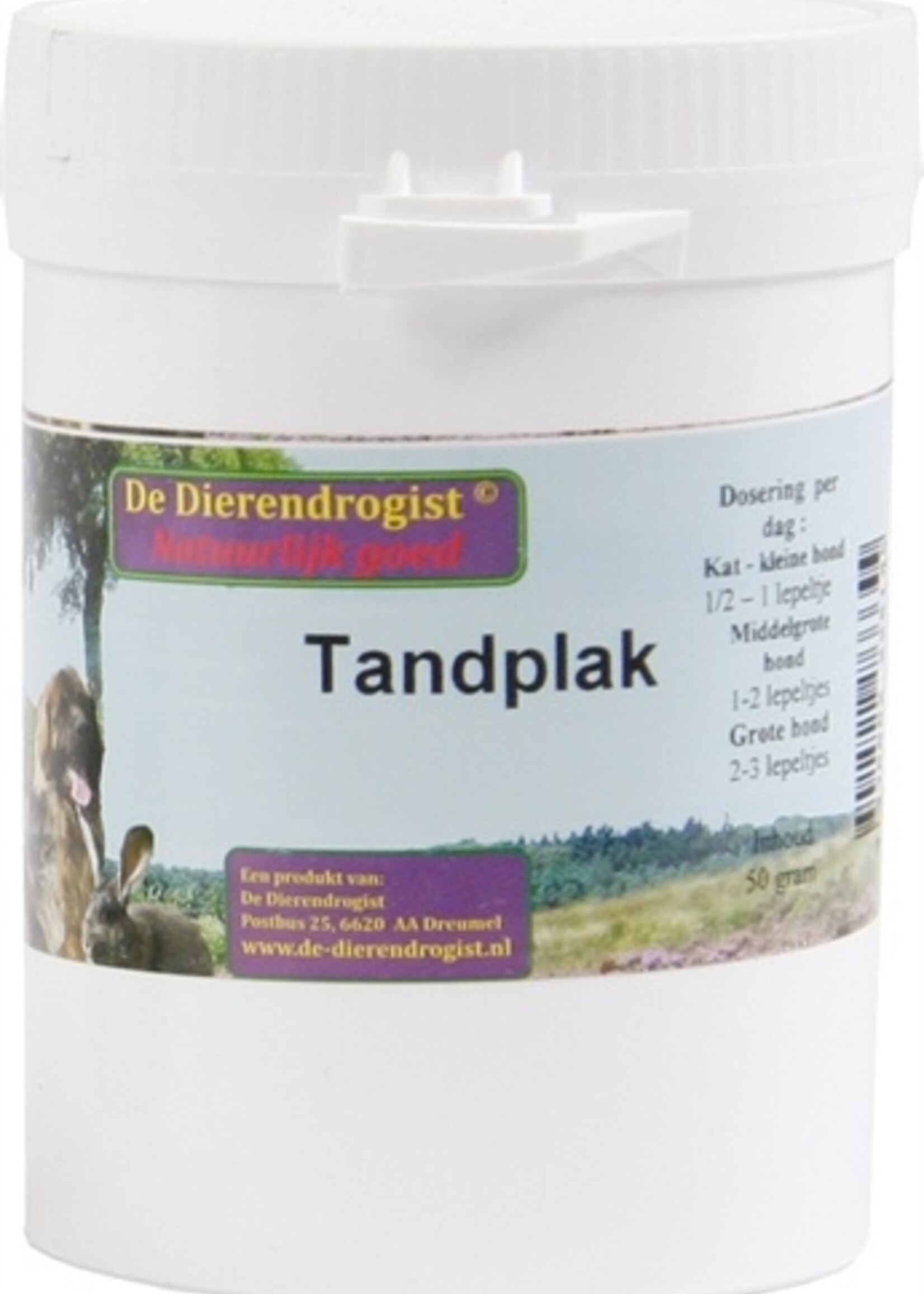 Dierendrogist Dierendrogist tandplak