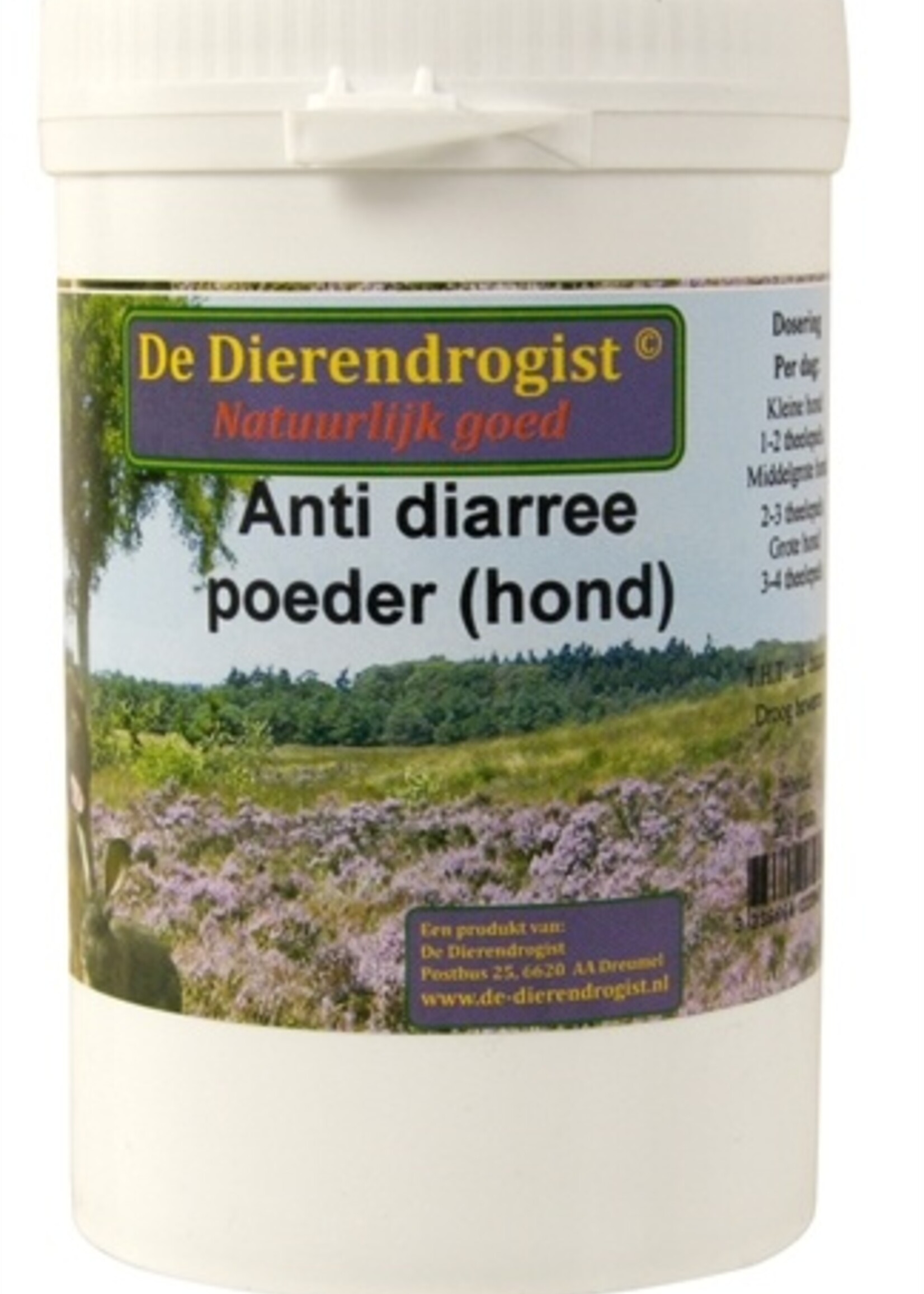 Dierendrogist Dierendrogist diarree poeder hond