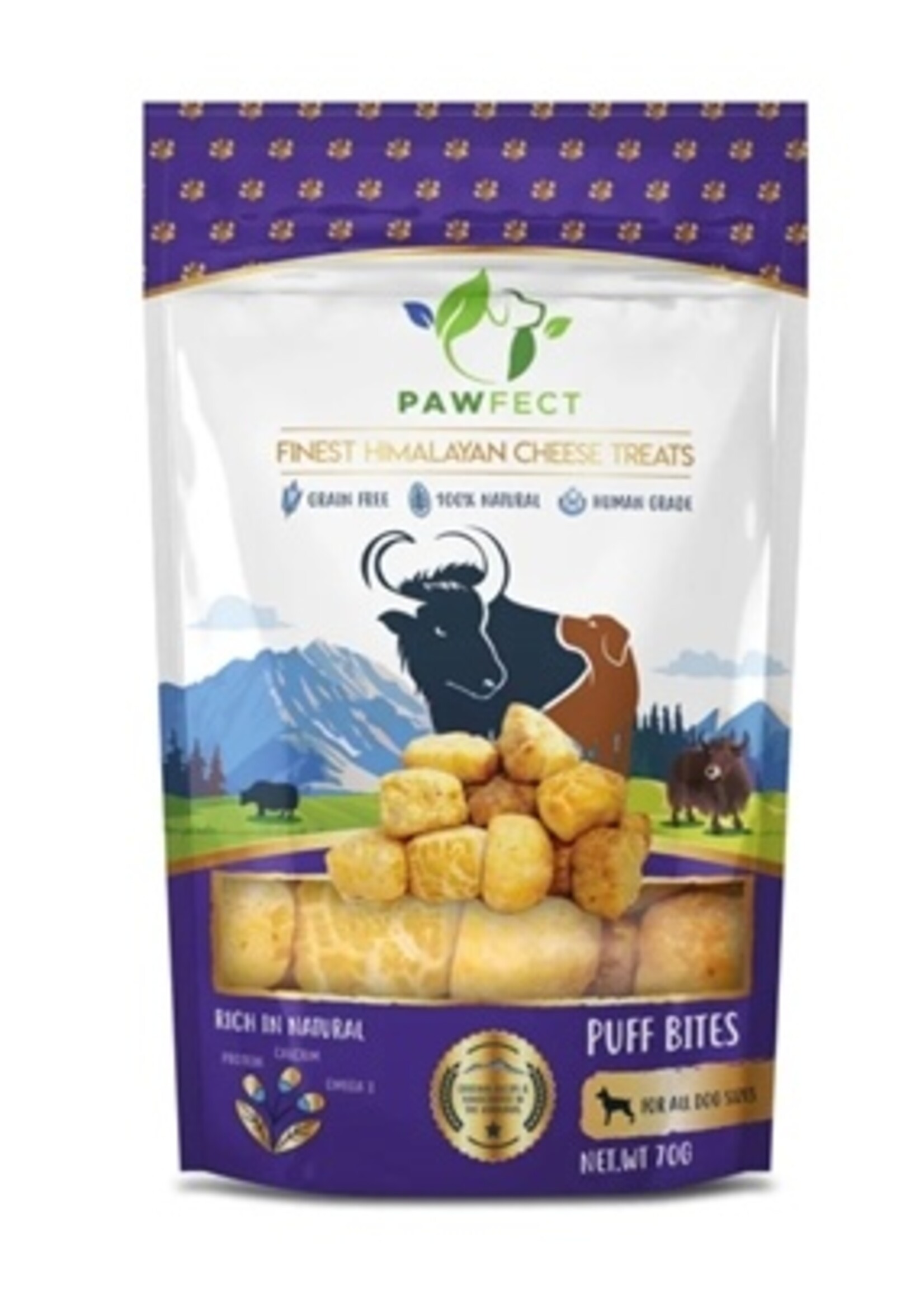 Pawfect Pawfect chew yak kaas puff bites