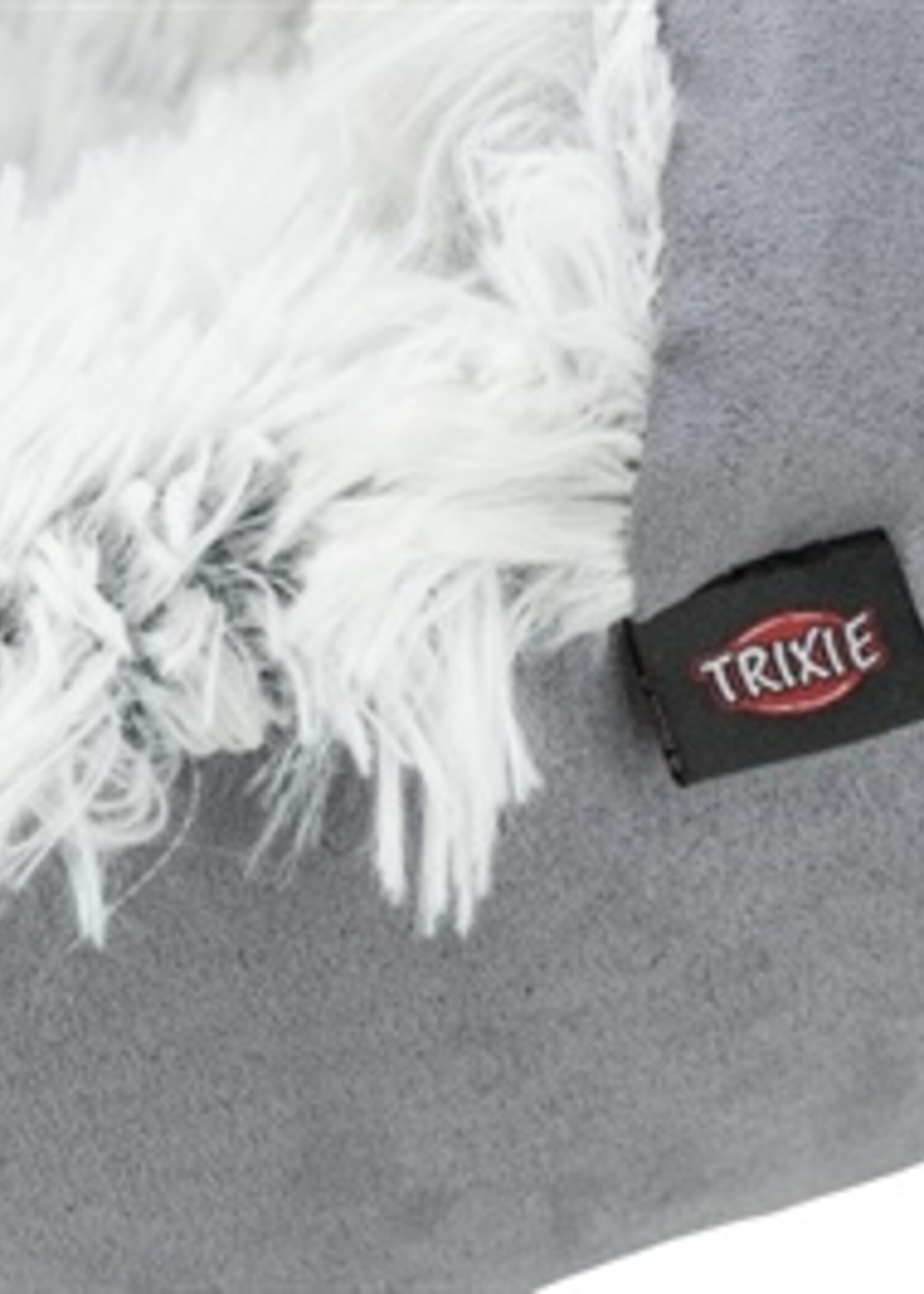 Trixie Trixie hondenmand donut harvey grijs / wit-zwart