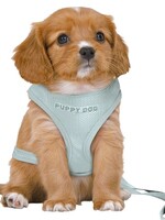 Trixie Trixie hondentuig junior puppy softtuig met riem mintgroen