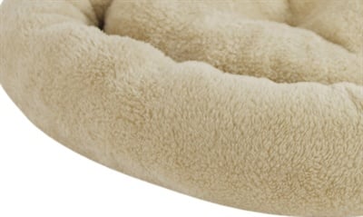 Foeiii basic pluche donut bruin