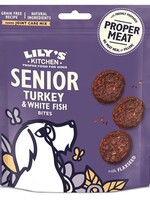 Lily's kitchen Lily's kitchen turkey / white fish bites voor senior honden