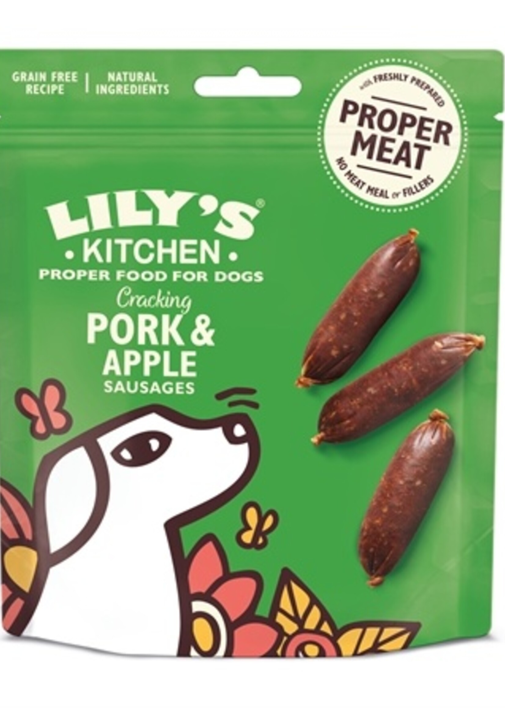 Lily's kitchen Lily's kitchen cracking pork / apple sausages
