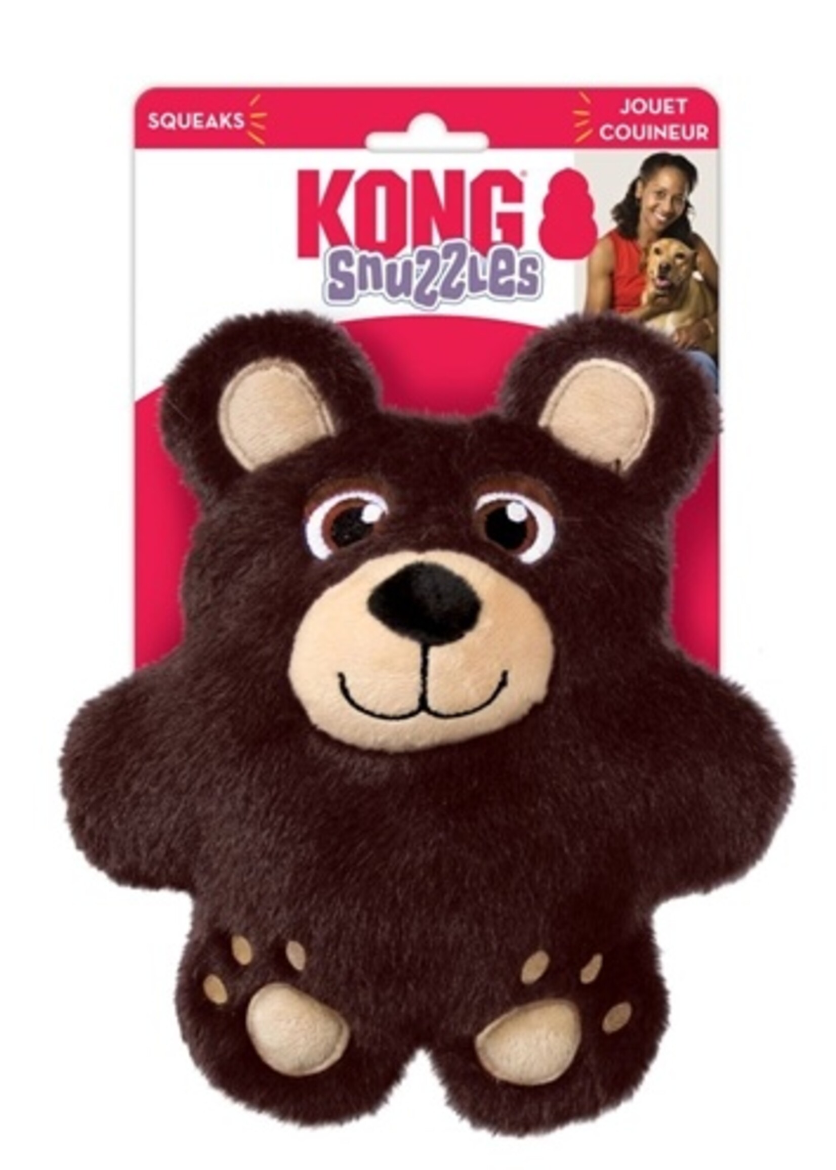 Kong Kong snuzzles bear