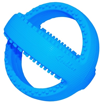 Happy pet grubber interactieve voetbal blauw