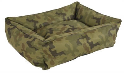 Foeiii hondenmand waterproof camouflage groen