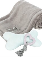 Trixie Trixie junior puppy set fleece deken en speelgoed