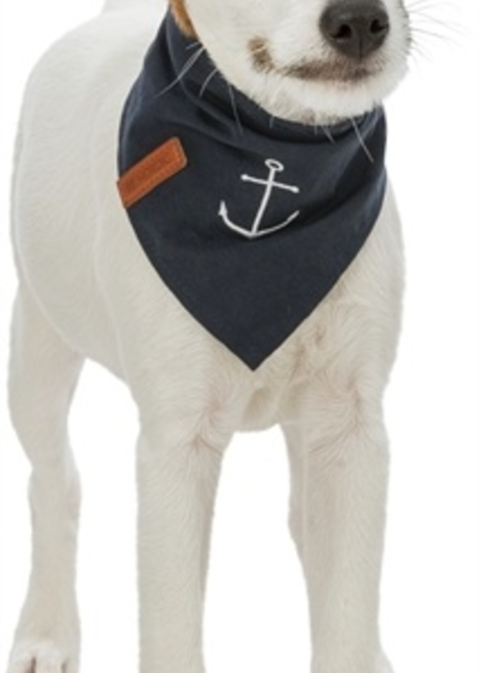 Trixie Trixie bandana be nordic anker blauw