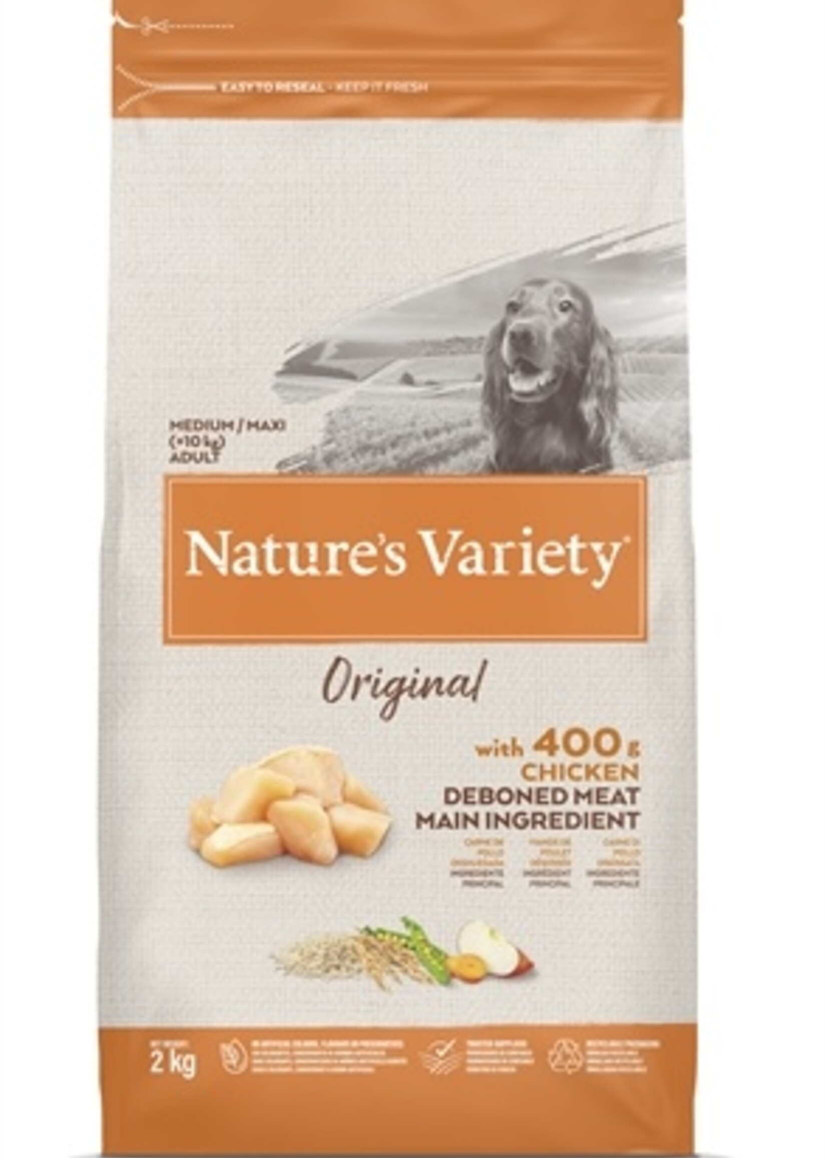 Natures variety Natures variety original adult medium / maxi chicken