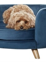 Enchanted pet Enchanted hondenmand / sofa rosie peacock blauw