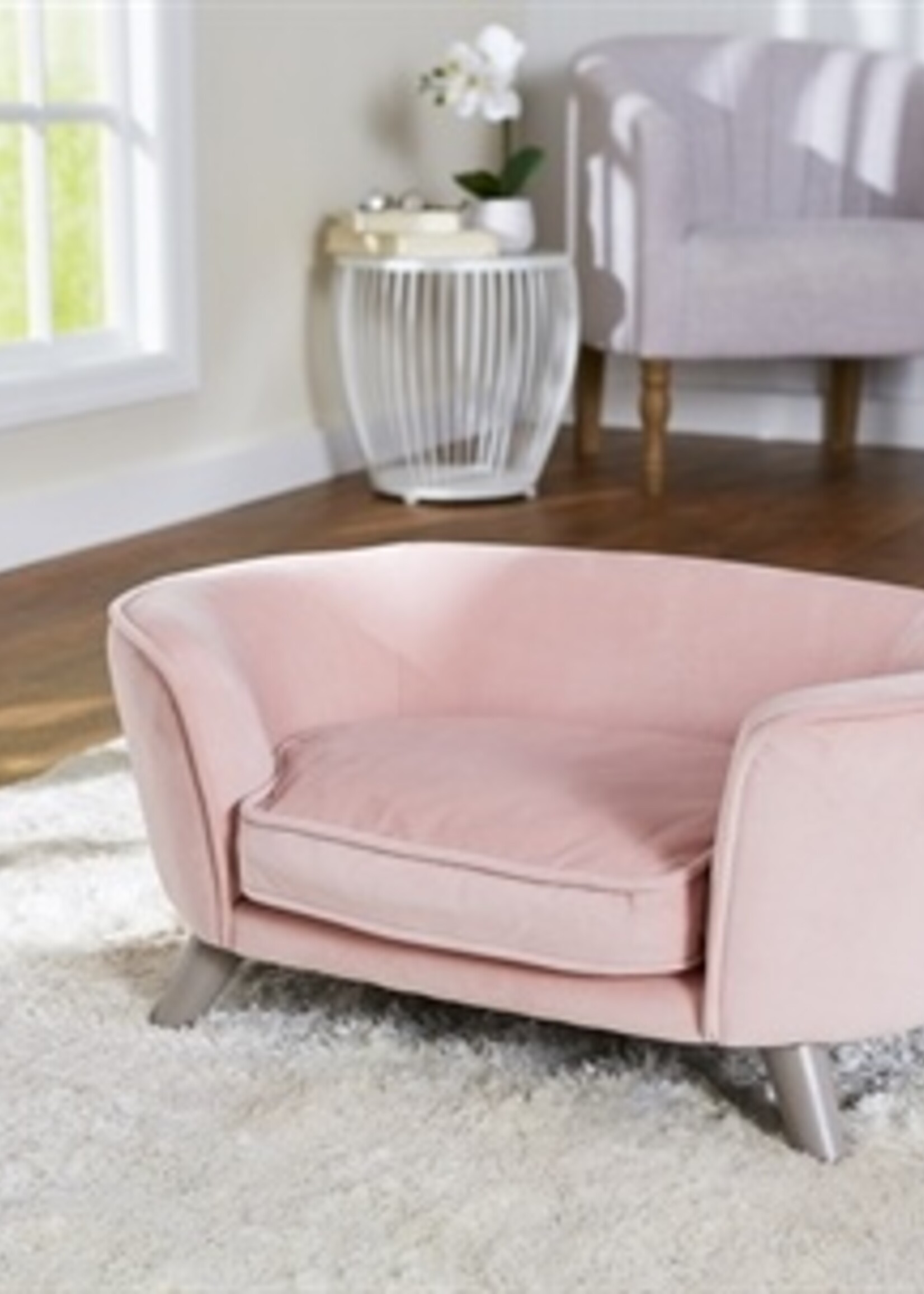 Enchanted pet Enchanted hondenmand / sofa romy blush roze