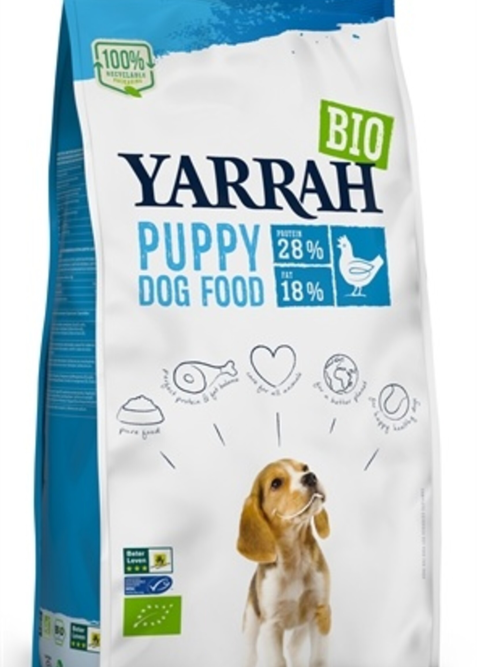 Yarrah Yarrah dog biologische brokken puppy kip