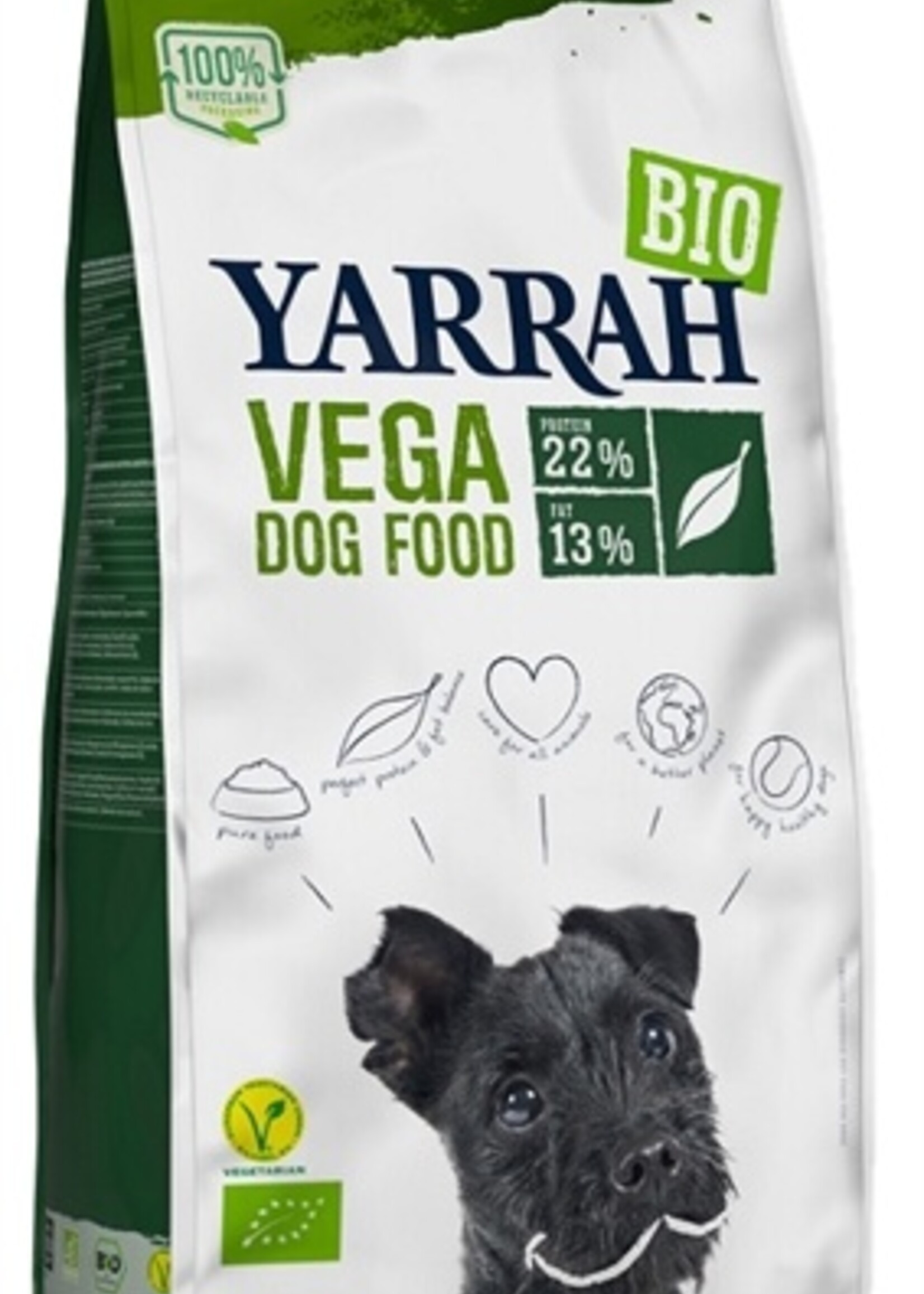 Yarrah Yarrah dog biologische brokken vega baobab / kokosolie