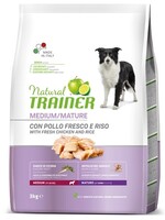 Natural trainer Natural trainer dog senior medium chicken