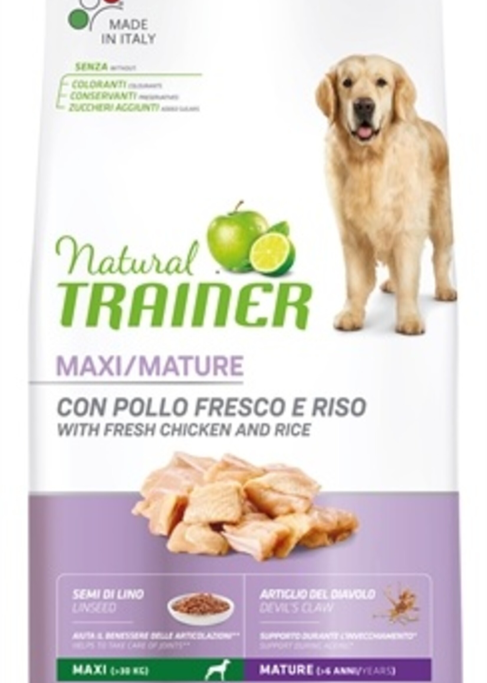 Natural trainer Natural trainer dog senior maxi chicken