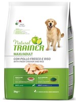 Natural trainer Natural trainer dog adult maxi chicken / rice