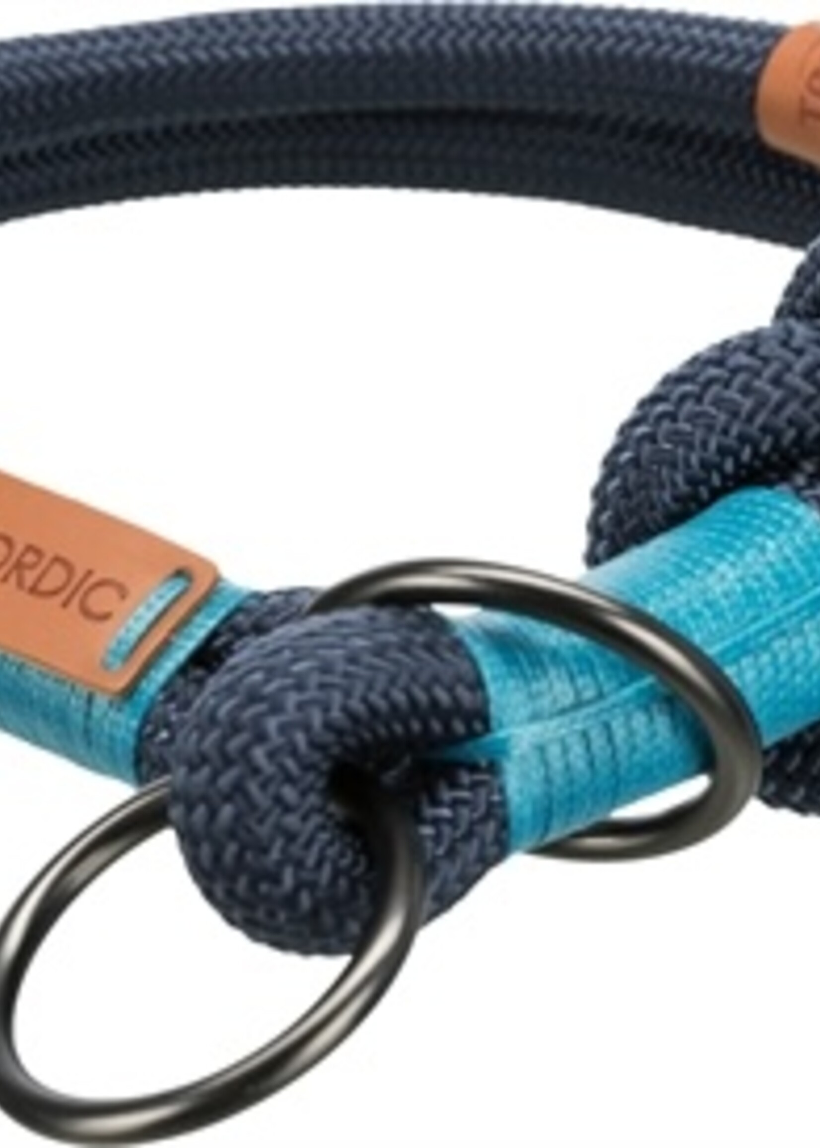 Trixie Trixie halsband hond be nordic slip met stop donkerblauw / lichtblauw