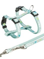 Trixie Trixie junior puppytuig met riem mintgroen