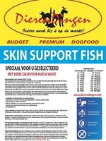 Merkloos Budget premium dogfood skin support fish