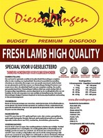 Merkloos Budget premium dogfood fresh lamb high quality