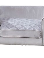 Enchanted pet Enchanted hondenmand / sofa quicksilver zilverkleurig