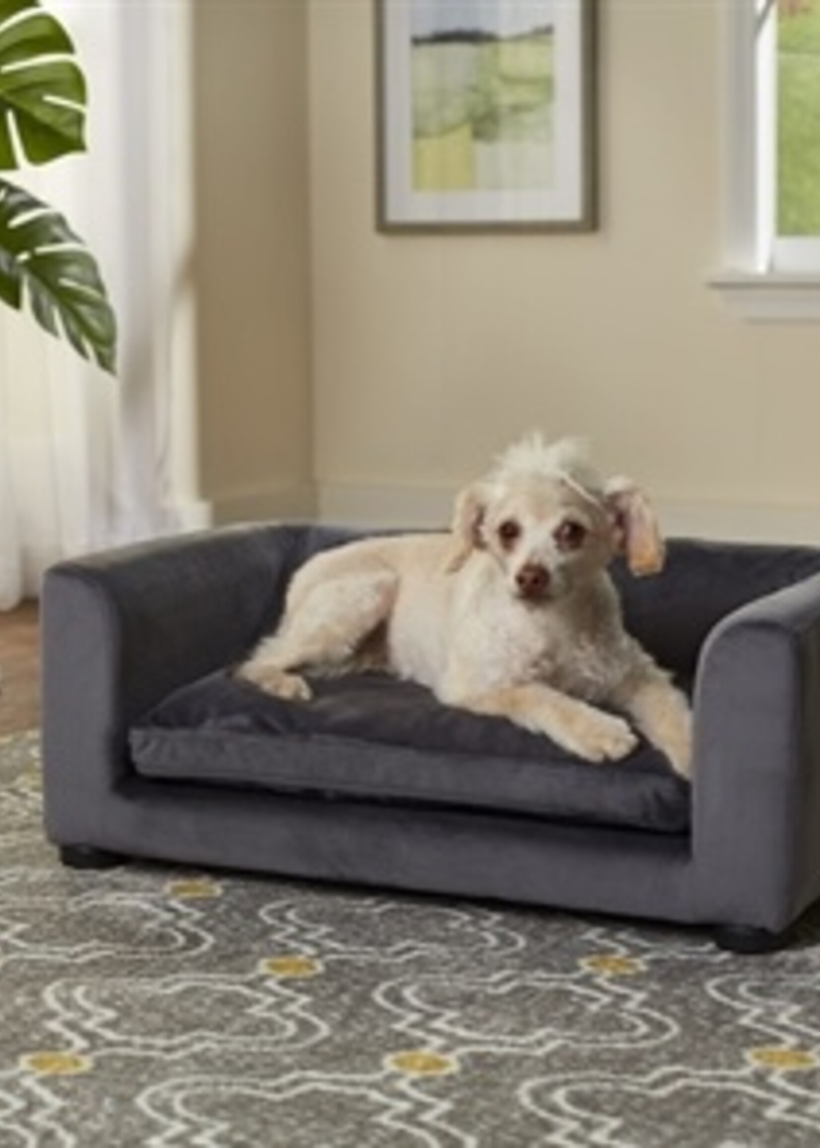 Enchanted pet Enchanted hondenmand / sofa cookie donkergrijs