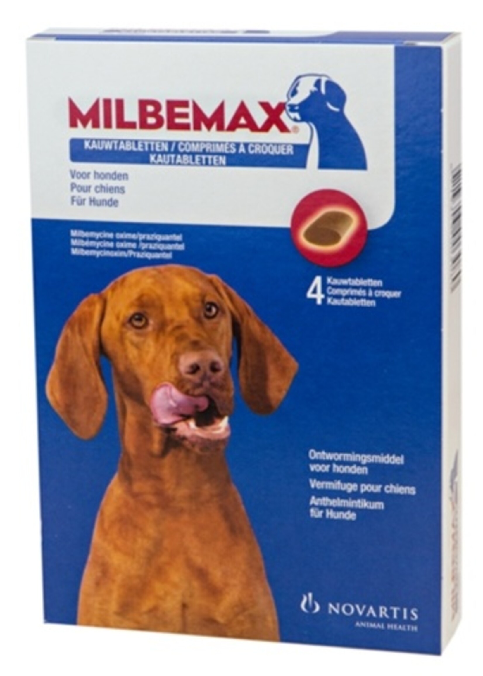 Milbemax Milbemax kauwtablet ontworming hond