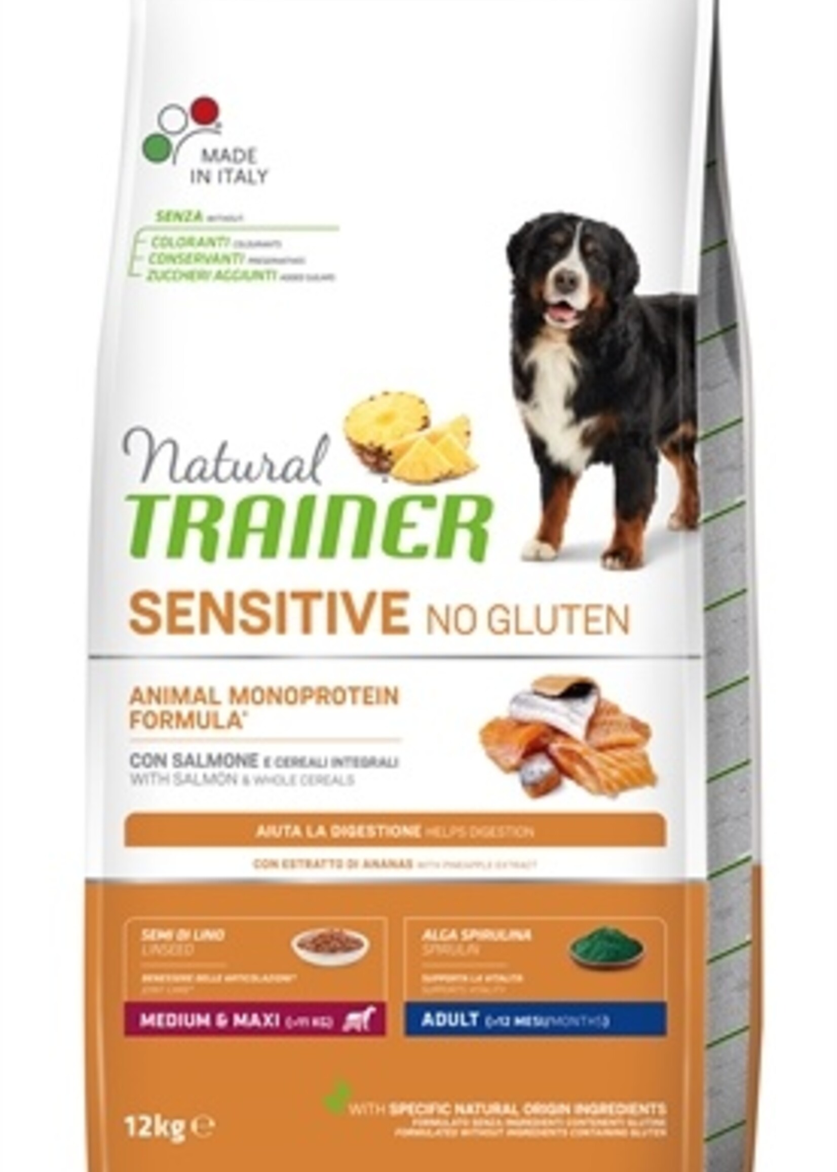 Natural trainer Natural trainer sensitive adult medium salmon glutenvrij