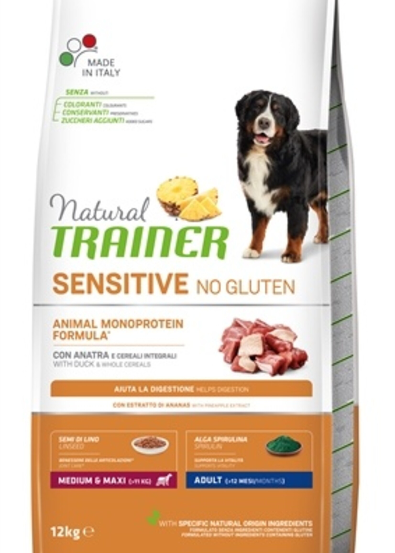 Natural trainer Natural trainer sensitive adult medium duck glutenvrij