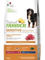 Natural trainer Natural trainer sensitive adult medium lamb glutenvrij