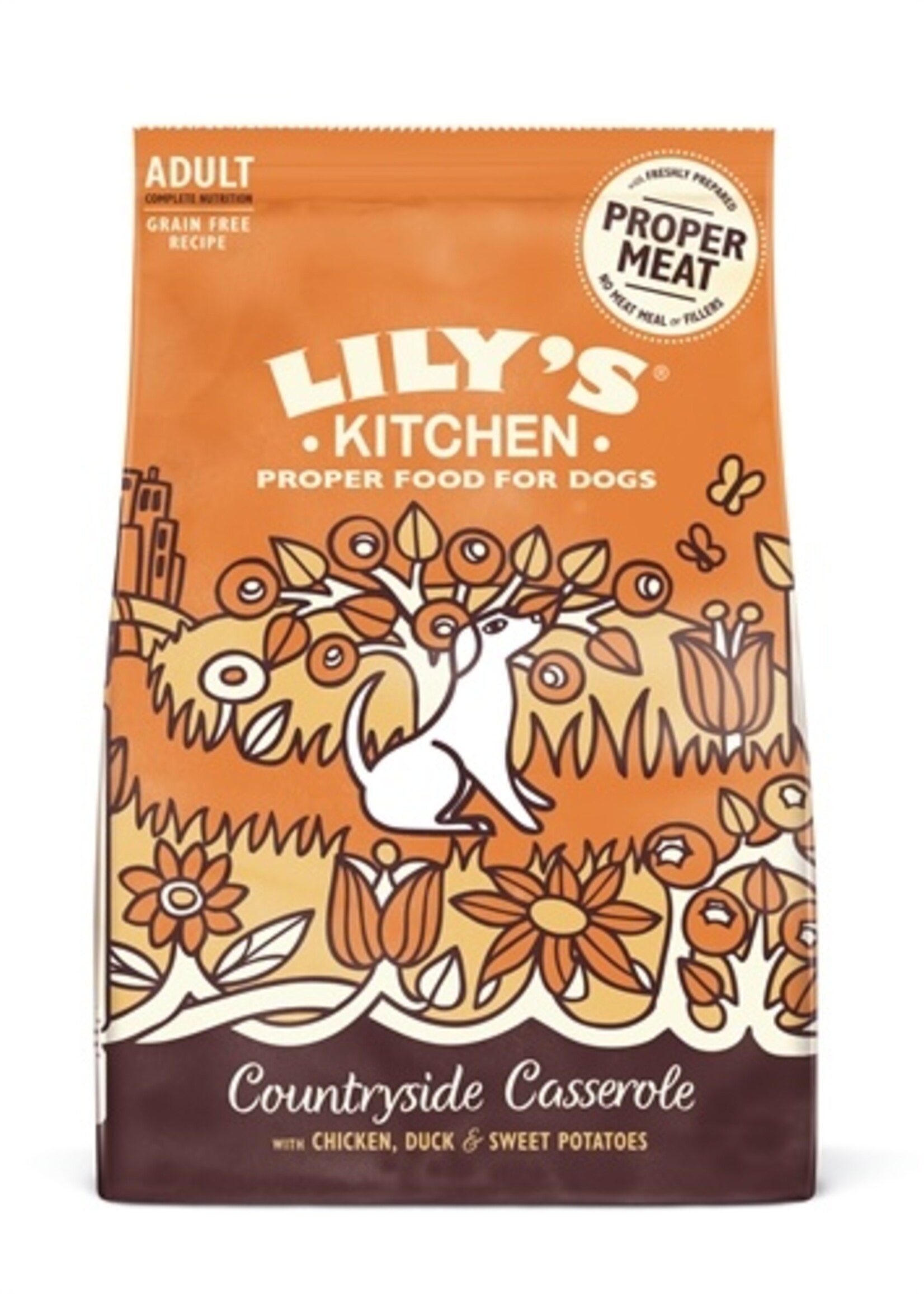 Lily's kitchen Lily's kitchen dog adult chicken duck countryside casserole