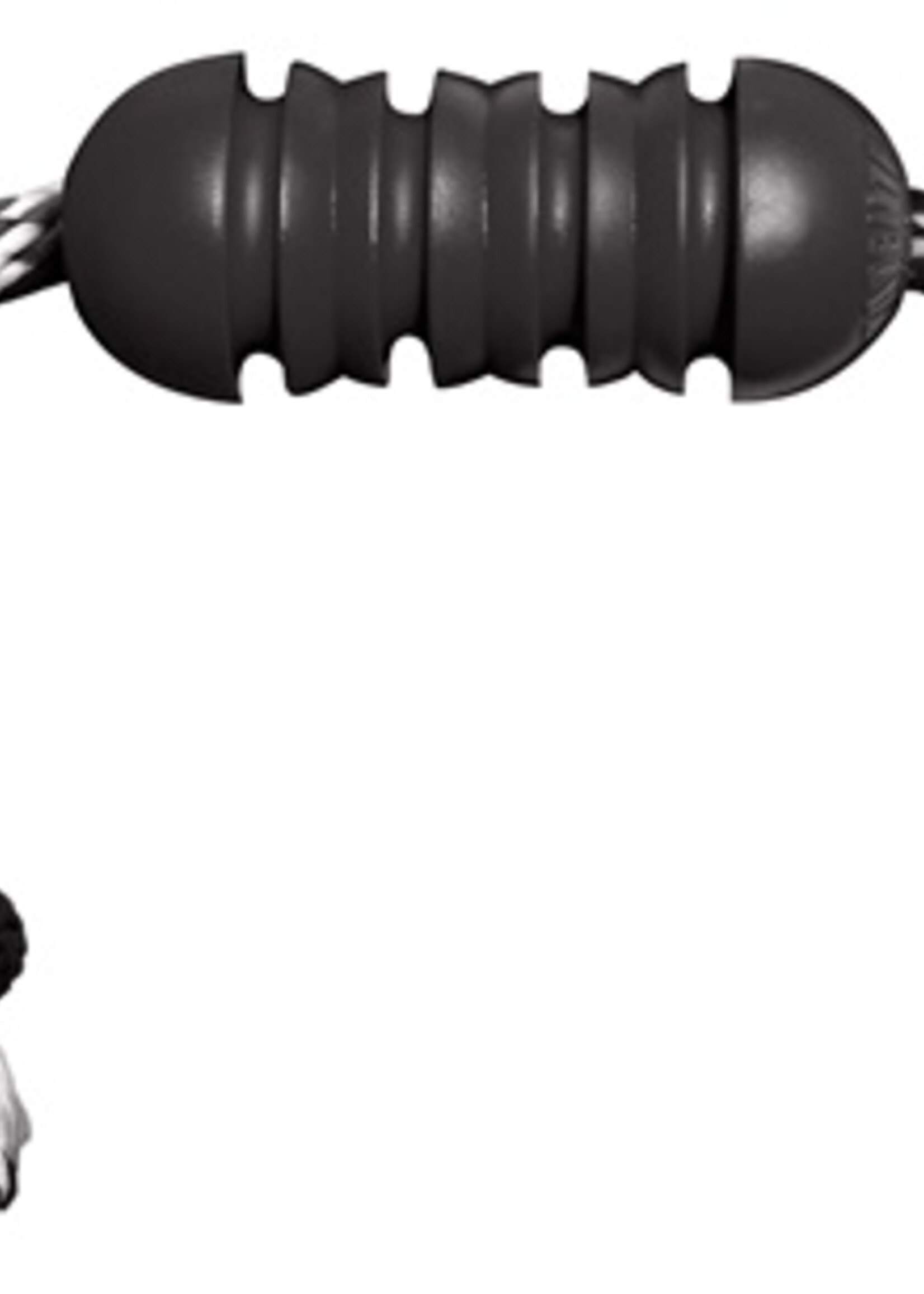 Kong Kong extreme dental met touw zwart / wit