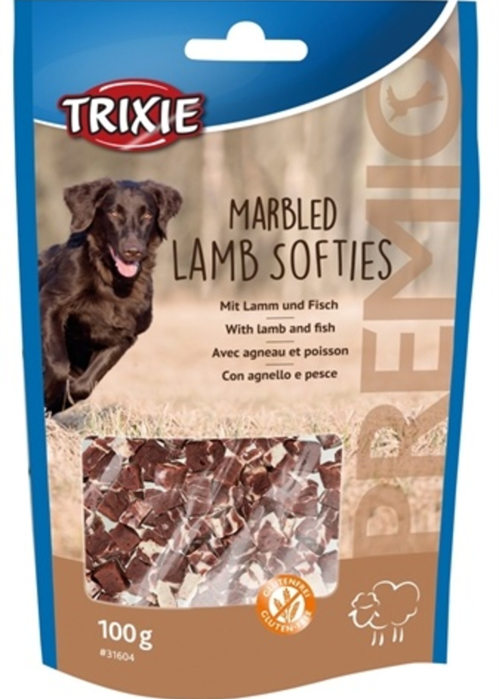 Trixie Trixie premio marbled lamb softies