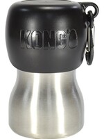 Kong Kong h2o drinkfles rvs zwart