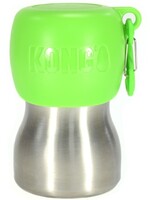 Kong Kong h2o drinkfles rvs groen