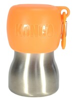 Kong Kong h2o drinkfles rvs oranje