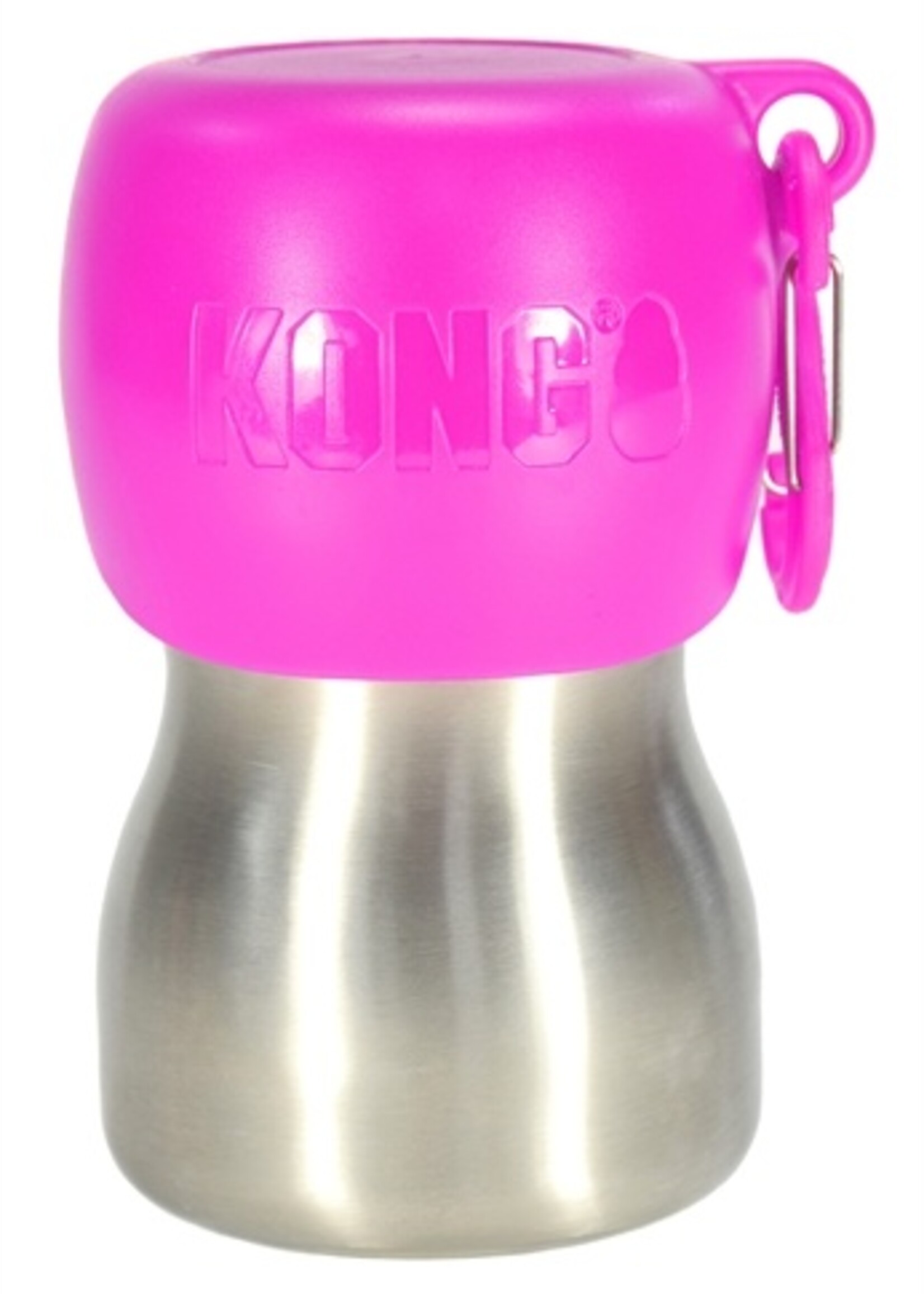 Kong Kong h2o drinkfles rvs roze