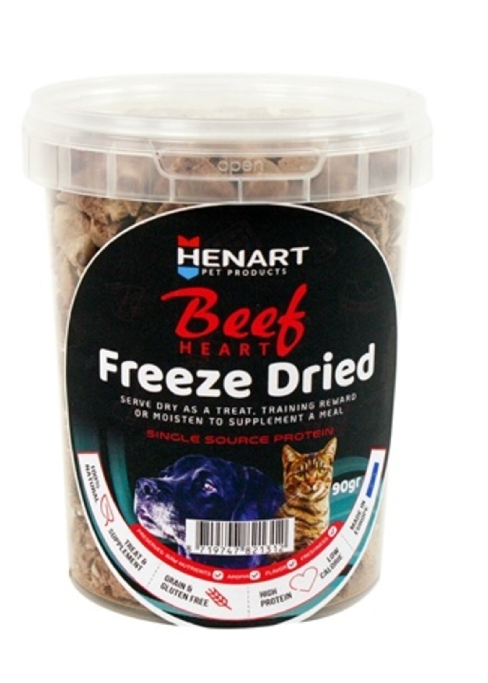 Henart Henart freeze dried beef heart