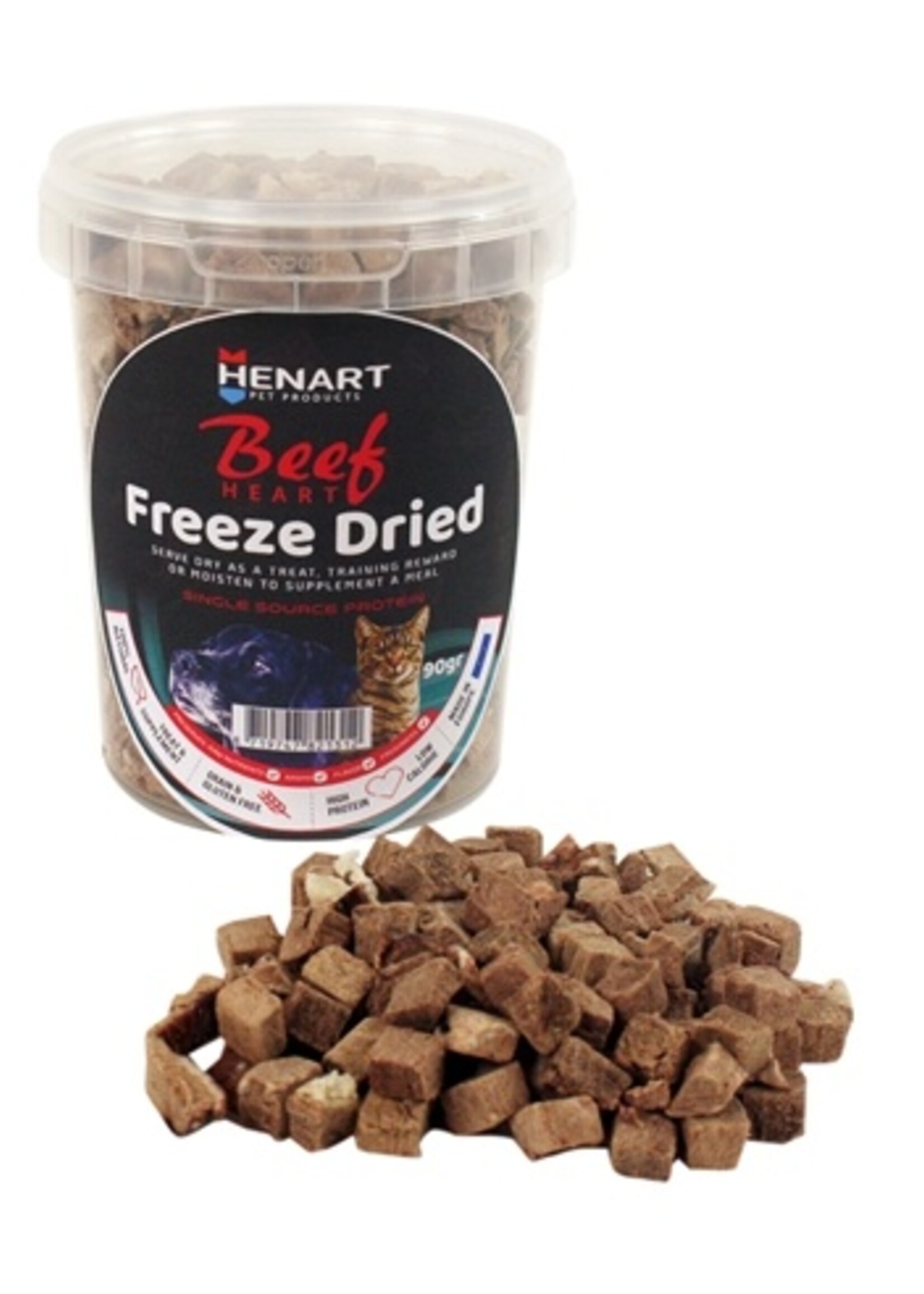 Henart Henart freeze dried beef heart