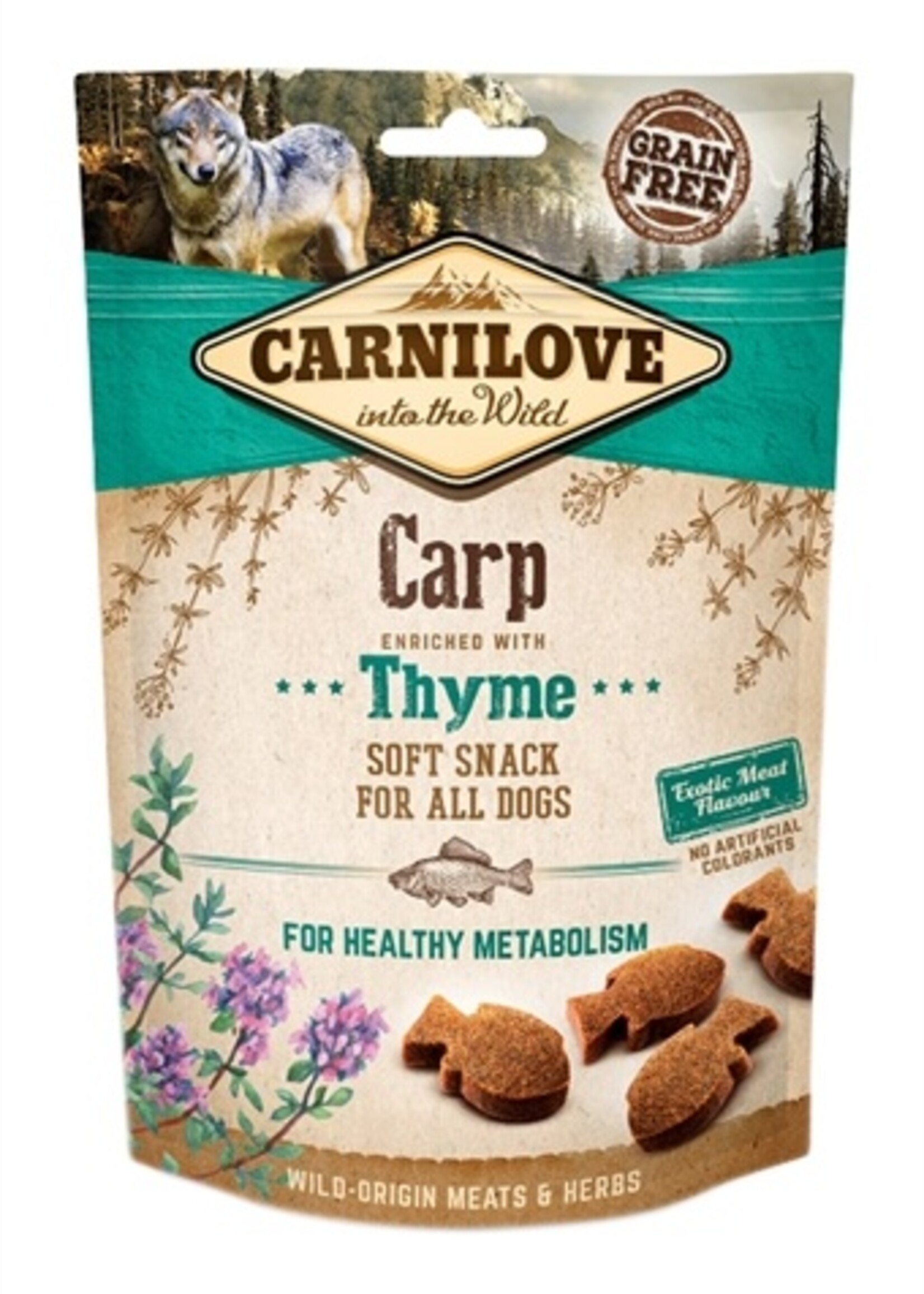 Carnilove Carnilove soft snack karper / tijm