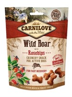 Carnilove Carnilove crunchy snack everzwijn / rozenbottel