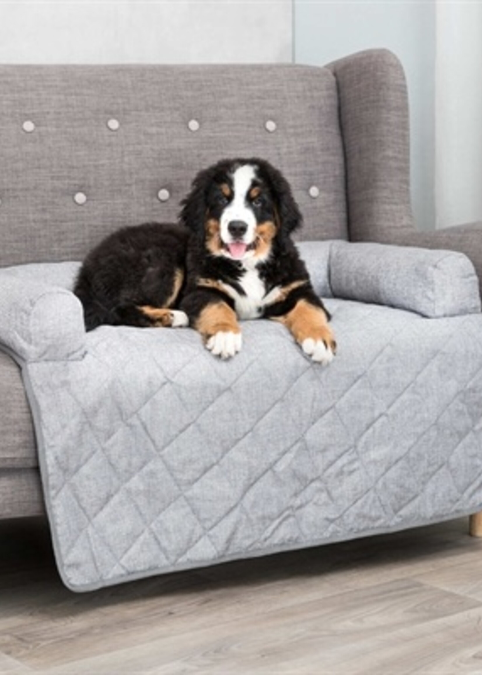 Trixie Trixie sofa bed nero meubelbeschermer grijs