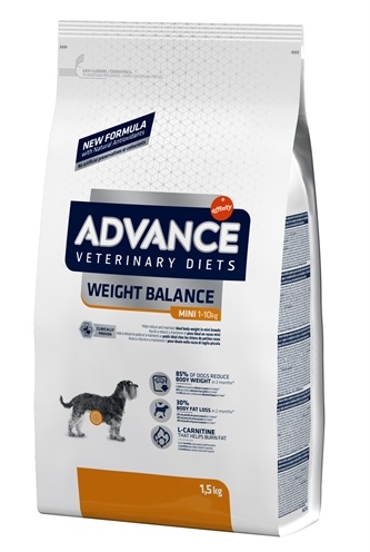 Advance veterinary diet dog weight balance mini